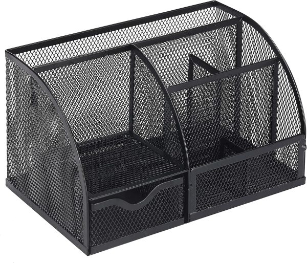 Mr. Pen- Mesh Desk Organizer, Black, Pen Holders Organizers, Desk Pencil Organizer, Pen /Pencil Holder, Pen Organizer for Desk - Image 8